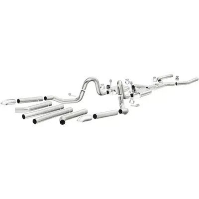MagnaFlow Exhaust Products MagnaFlow Exhaust Products 15893 Street Series Stainless Crossmember-Back System