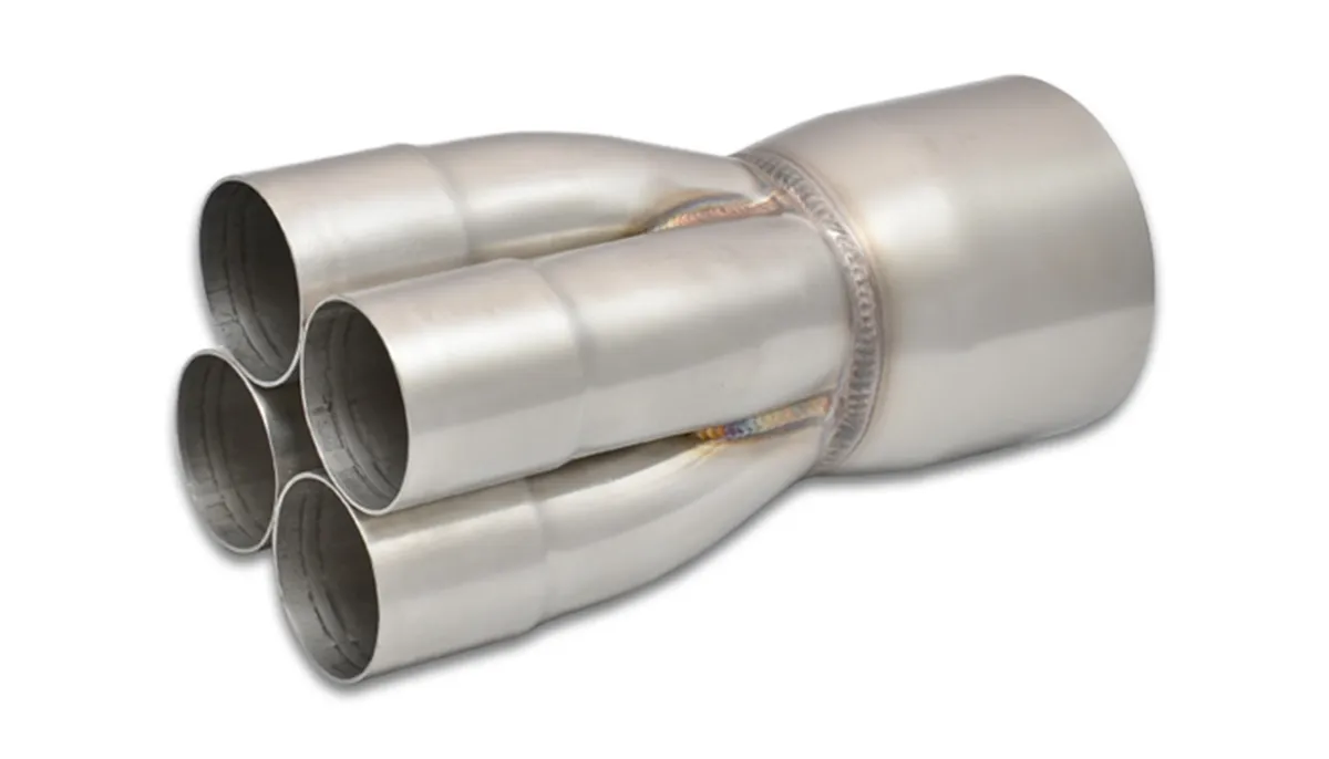 Vibrant Performance - 10309 - 4-1 Merge Collector, 2 in. Inlet I.D.; Merge - 3.5 in.; Outlet O.D. - 4 in. product image