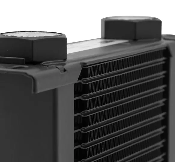 Earl's UltraPro Oil Cooler - Black - 10 Rows - Narrow Cooler product image