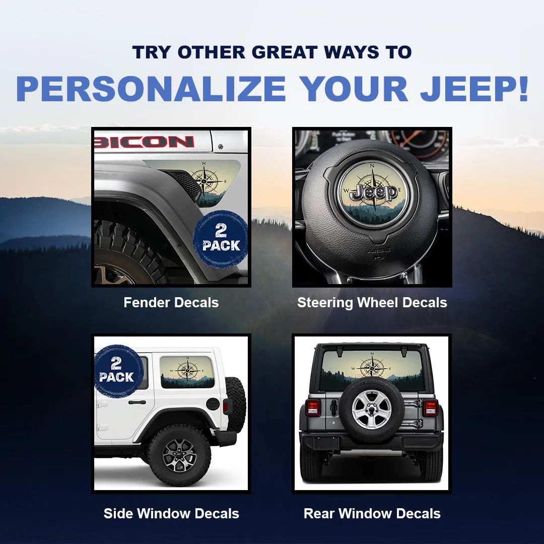 Get Lost 2pc Vinyl Fender Decal product image