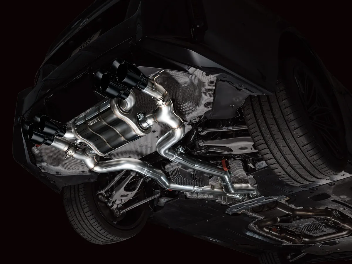 AWE SwitchPath™ Exhaust for BMW G87 M2 - Chrome Silver Tips product image