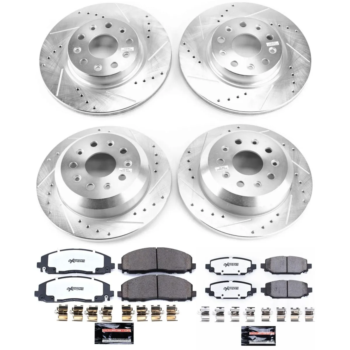 Z36 Truck/Tow Upgrade Kit: Drilled/Slotted Rotors; Carbon-Fiber Ceramic Pads W/Hardware product image