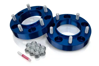 Spidertrax 0822 Sequoia/0821 Land Cruiser/0721 Tundra 5 X 150mm X 11/4in Thick Blue Wheel Spacers(Pair)
