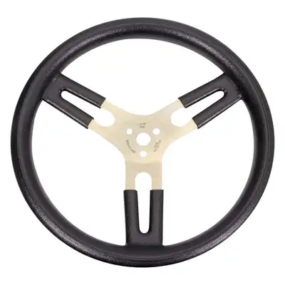 Sweet Manufacturing 16in Flat Steering Wheel Aluminum