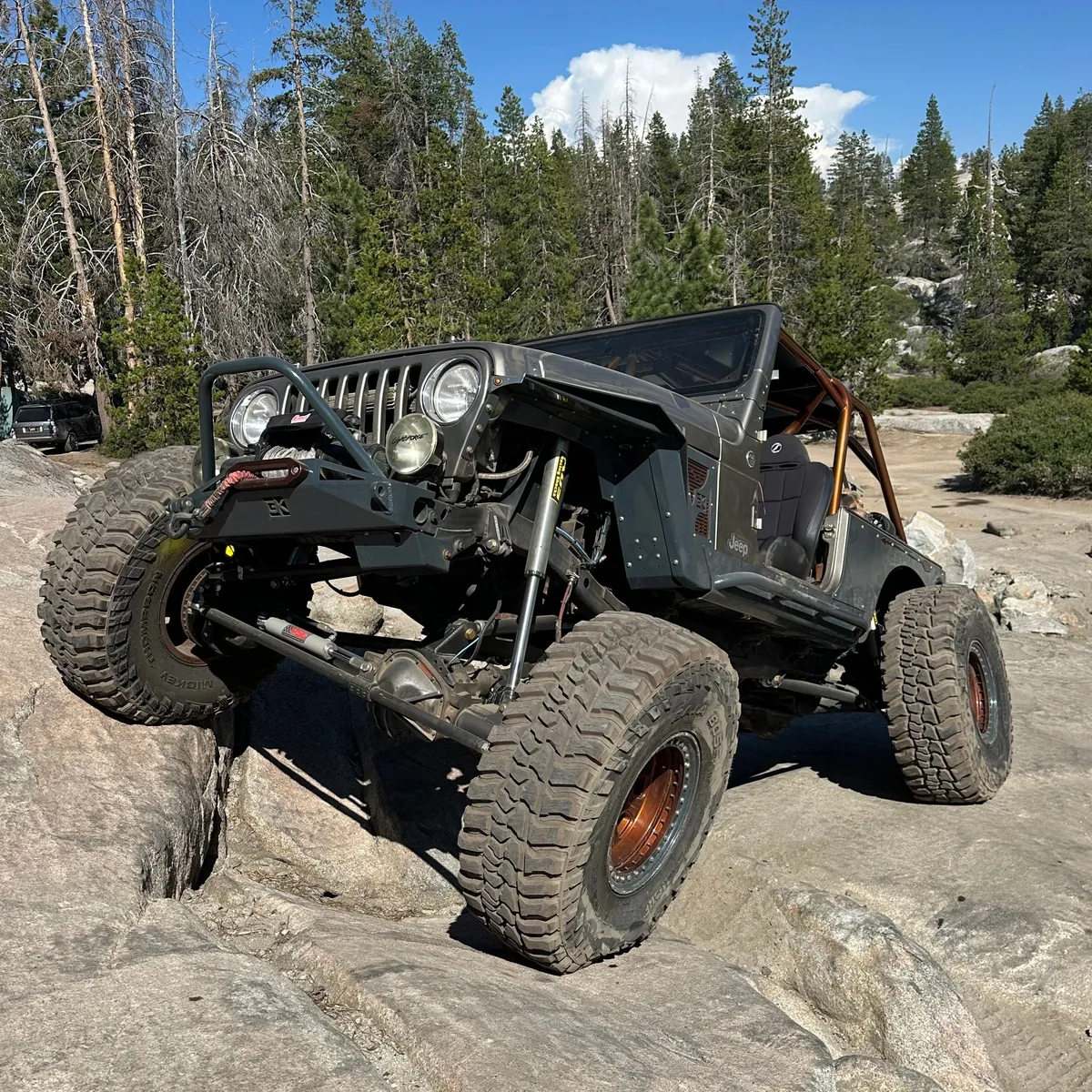 Diamond Series High Clearance Front Fenders for Jeep TJ Wrangler product image