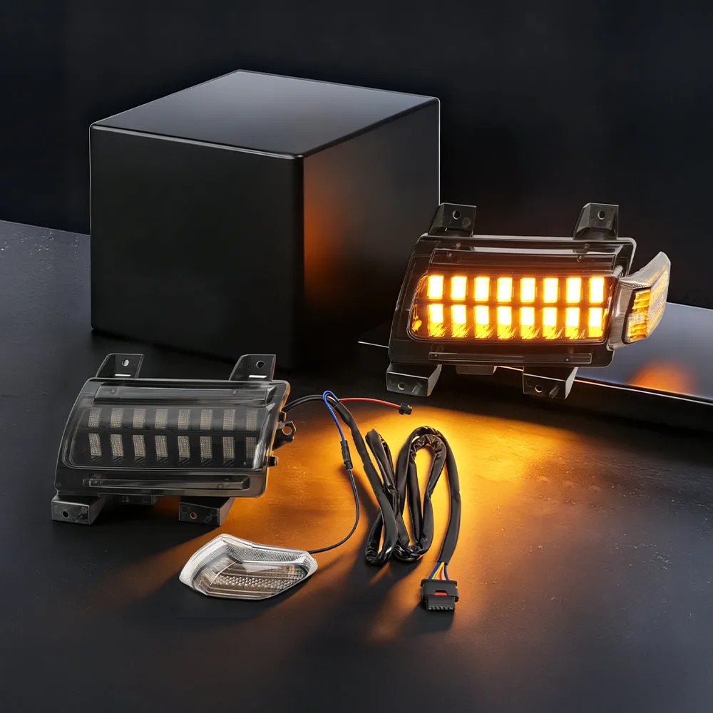 Jeep JL & Gladiator Fender Lights - Smoke DRL & Sequential Turn Signals product image