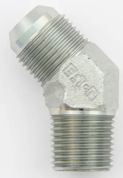 Aeroquip 45 Male Elbow #6 To 1/4 Npt Steel Fitting