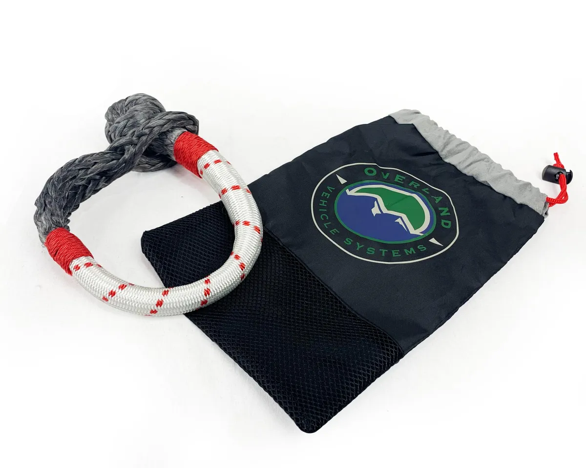 Combo Pack Soft Shackle 7/16in 41000 Lb. And Recovery Ring 4.0in 41000 Lb. Gra product image