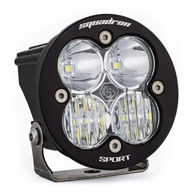 Baja Designs Baja Designs Squadron-R Sport Black LED Auxiliary Light Pod, Driving/Combo - Clear
