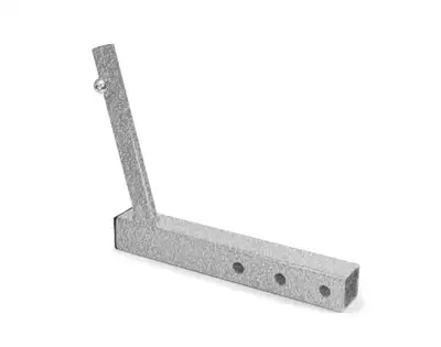 Steinjager Exterior Accessories 2007-2018 Hitch Mount Flag Holder Holds 1 Flag Gray Hammertone