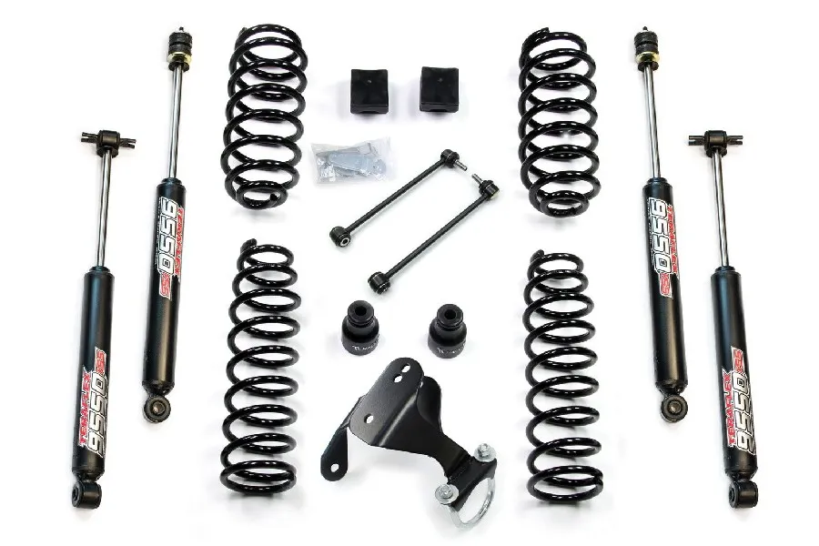TeraFlex Teraflex 2.5in Coil Spring Base Lift Kit & 9550 VSS Twin-Tube Shocks - JK 2DR