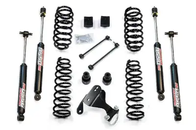 TeraFlex Teraflex 2.5in Coil Spring Base Lift Kit & 9550 VSS Twin-Tube Shocks - JK 2DR