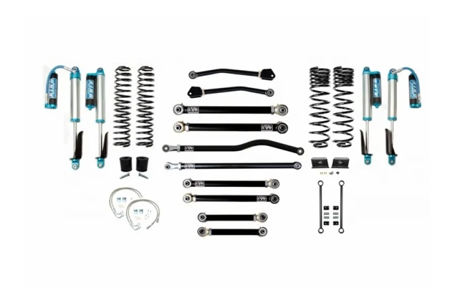 Evo Manufacturing 2.5in Enforcer Stage 4 Plus Lift Kit w/Evo Spec 2.5 King Shocks - JT product image