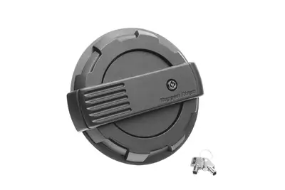 Rugged Ridge 18c Wrangler(Jl) Rubicon Black Elite Fuel Door Locking