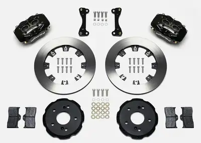 Wilwood Brakes 2002 - 2011 Acura, Honda Forged Dynalite Big Brake Front Brake Kit (Hat) - 140-7014