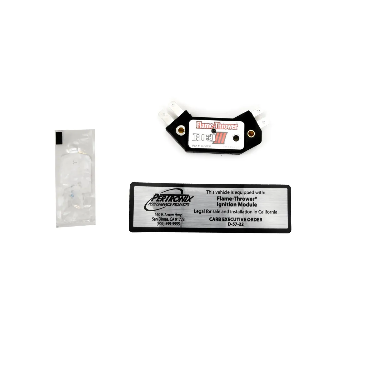 PerTronix D72000 Flame-Thrower HEI III GM 4 Pin Module with multiple sparks and digital rev-limiter product image