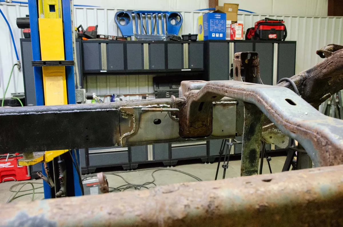 Rust Buster 2009-2018 RAM 1500 Quad Cab / 2019-2024 RAM 1500 Classic Quad Cab Mid Frame Section Left Side Rb7733l product image