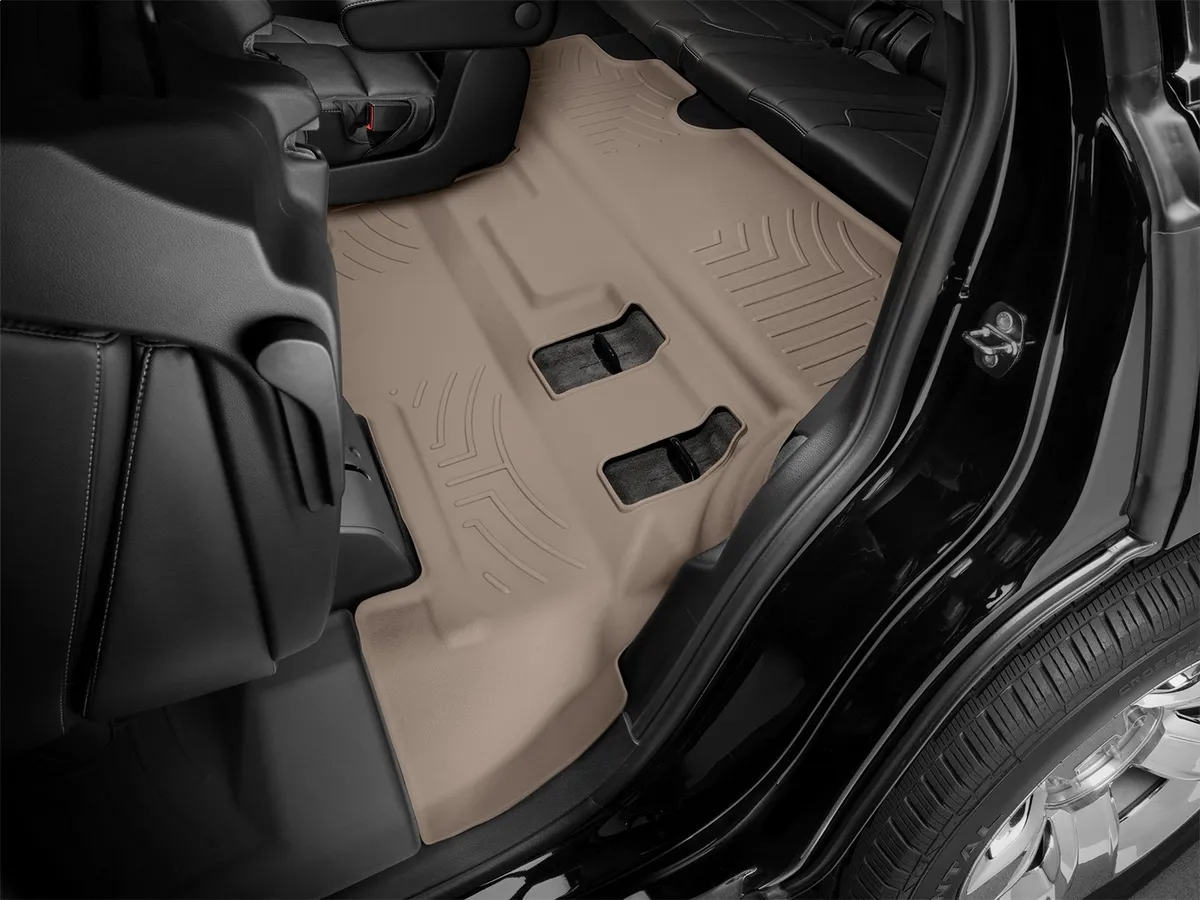 Tan Rear FloorLiner Chevrolet Tahoe 2015 + Fits Vehicles with 2nd row Bucket Seats product image