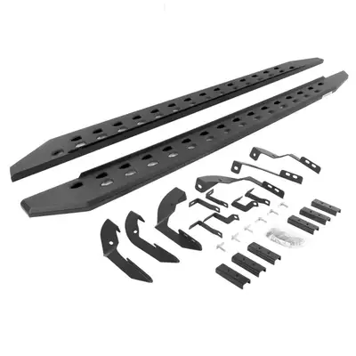 Go Rhino 2017-2022 Ford F-250 F-350 RB10 Slim Running boards - Complete Kit RB10 Slim Running board + Brackets