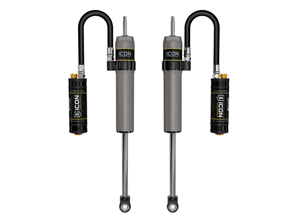 ICON 2024-2025 Toyota Land Cruiser 250 Series/2024-2026 Lexus GX550, 0-3” Lift, Rear, V.S. 2.5 Aluminum Series Shock Absorbers, Remote Reservoir w/ CDCV, Pair product image