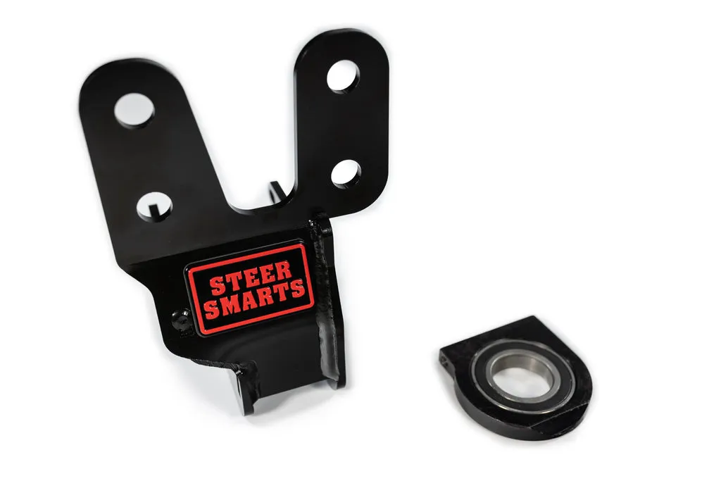 Steer Smarts Jeep Sector Shaft Brace with Frame Side Track Bar Reinforcement Bracket Yeti XD For 07- 18 Wrangler JK/JL/Gladiator JT All Models Steer Smarts