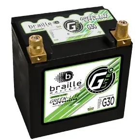 Braille Battery Lithium 12 Volt Battery Green Lite 947 Amps