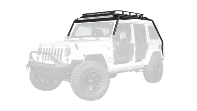 Body Armor 2007-2018 Jeep Wrangler JK Front Light Bar Mount