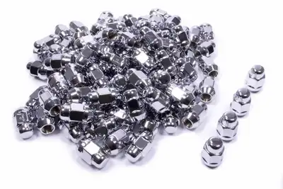 Gorilla Acorn Bulge Heat Treated Lug Nut 13/16" Hex 12mmx1.50 Chrome Bulk 91138HT