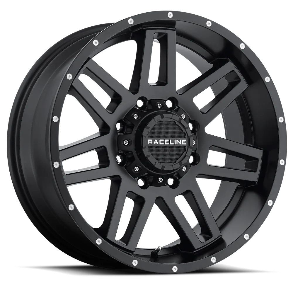 Raceline Wheels INJECTOR BLACK 16X8 5X4.5/5X5 0mm