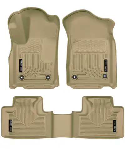 Husky Liners 16c Durango/Grand Cherokee 2nd And 3rd Row Weatherbeater Series Tan