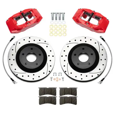 Wilwood Brakes Wilwood Kit Front Slc5/6 Vette 97-04 All c5 140-17669-Dr