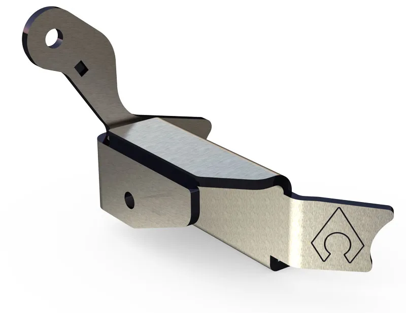 Jeep TJ Stock Tracbar Bracket Replacement 97-06 Wrangler For TJ Front Axle Artec Industries product image