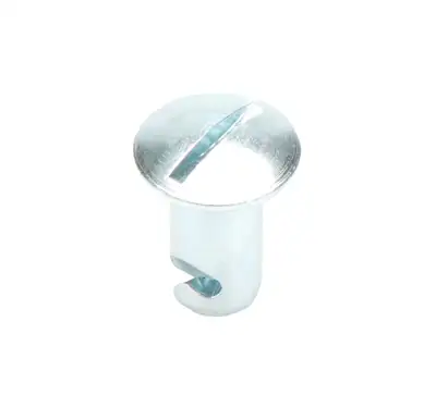 Allstar Performance Oval Hd Fasteners 1/4 .400in 10pk Steel