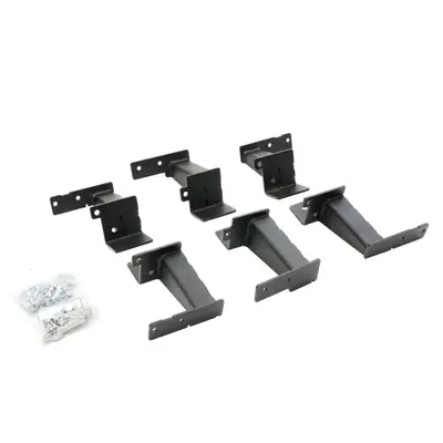Go Rhino go Rhino Fsd4129tk - Dominator Xtreme Frame Slider - Mounting Brackets Only - Textured Black