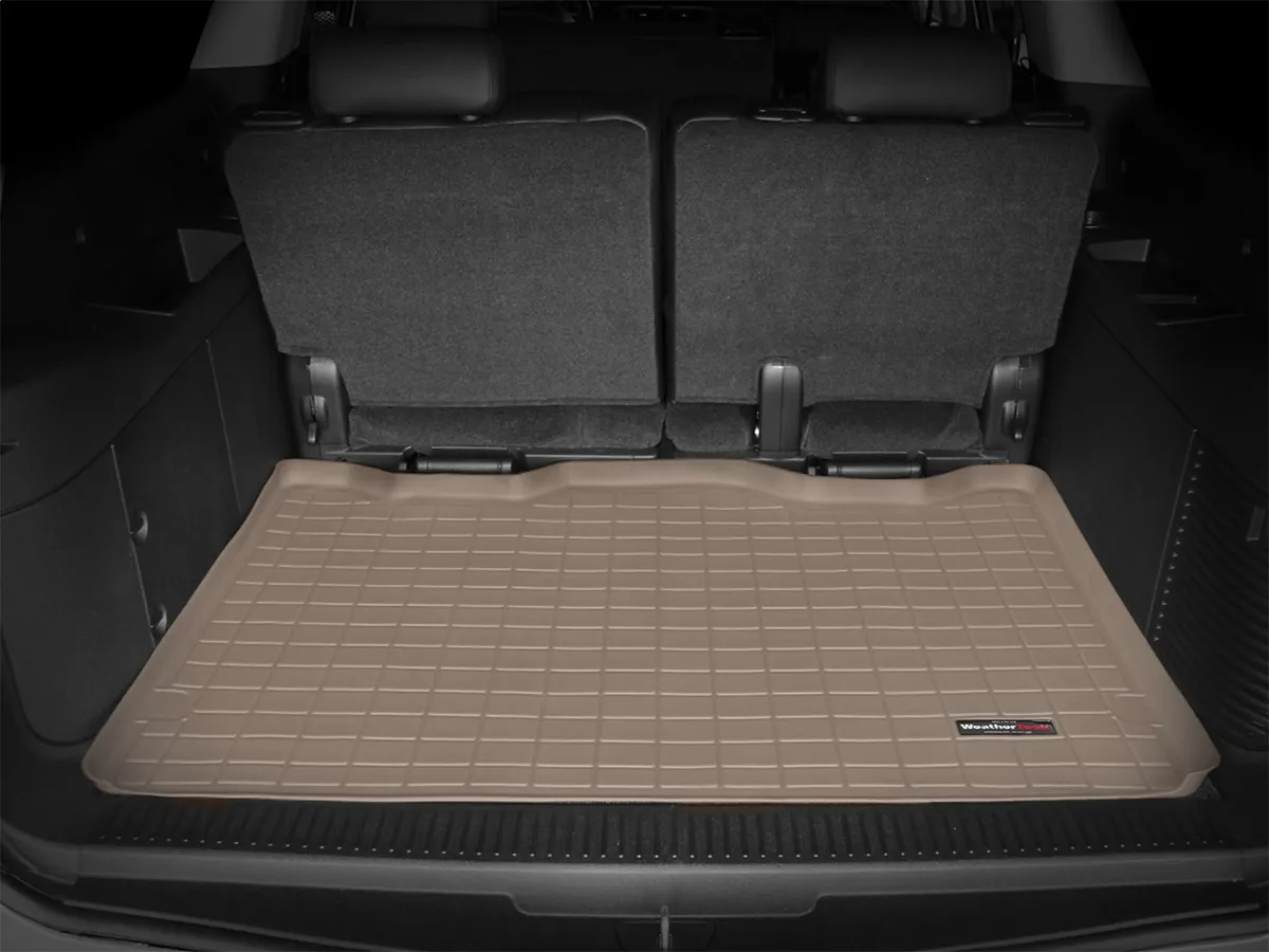 2007 + Cadillac Escalade ESV Tan Cargo Liners Behind 3rd seat / 2007 + Chevrolet Suburban Tan Cargo Liners Behind 3rd seat / 2007 + GMC Yukon Denali XL Tan Cargo Liners Behind 3rd seat product image