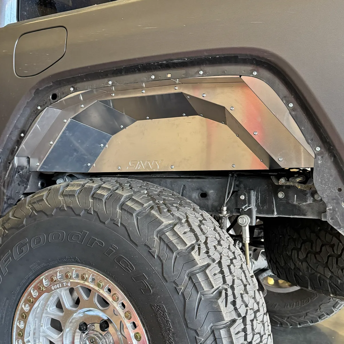 20c Gladiator Rear Inner Fender Liner Raw product image
