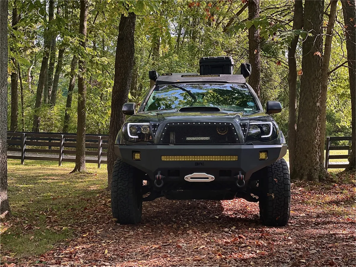 2005-2015 Toyota Tacoma Pro Series Front Winch Bumper Tc-19341 product image