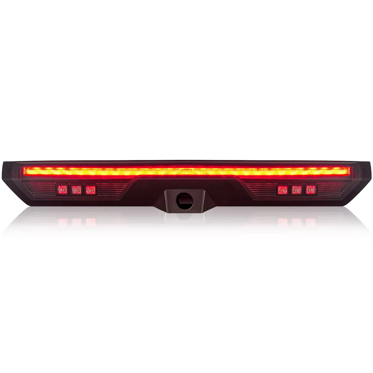 Gmc Chevy 19-21 Sierra Silverado 1500 4rd Gen 20-21 2500 3500 - Ultra High Power Red LED 3rd Brake Light Kit w Ultra High Power Cree Xml White LED Cargo Lights Replaces LED 3rd Brake Light With Cargo Bed Camera - Attn Only Fits Models Which Includ product image