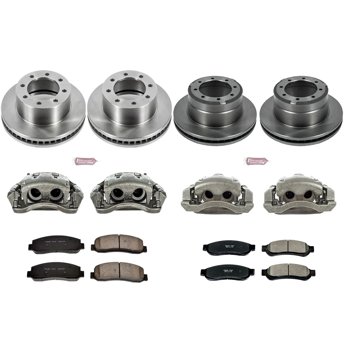 Z17 Direct Replacement Kit: Rotors; Ceramic Pads; Calipers product image
