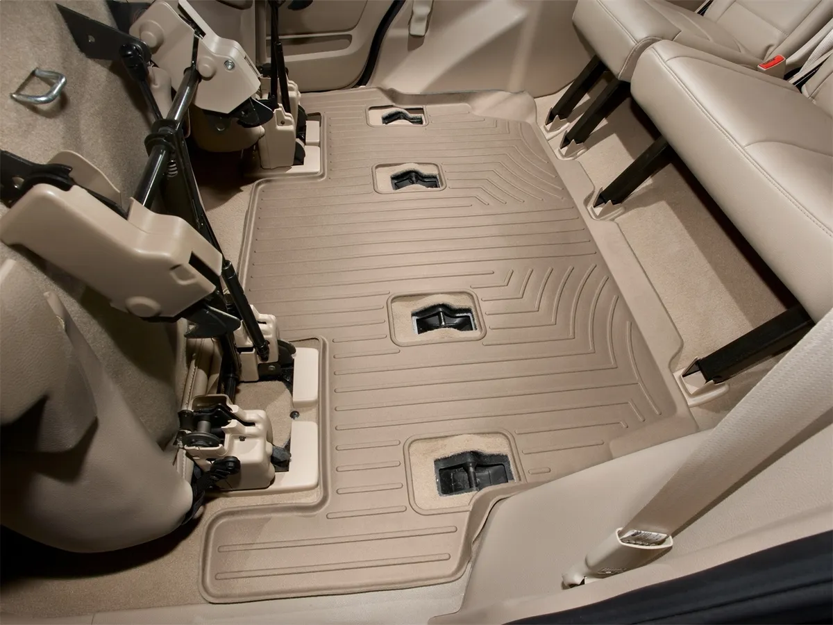 Weathertech 2007 + Ford Expedition/Navigator Tan Rear FloorLiner 3rd Row Fits vehicles with 2nd row bucket seats withouth 2n row center console