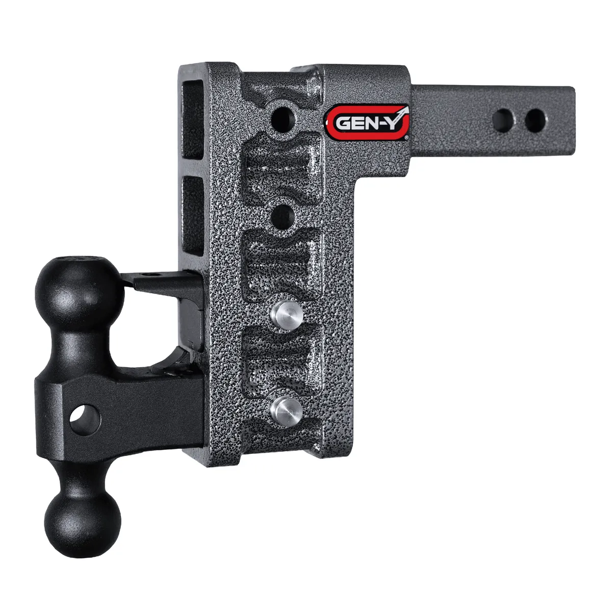 GEN-Y Hitch Mega-Duty 10in Drop Hitch w/ Dual-Ball Mount and Pintle Lock product image