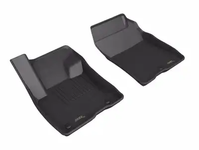 3D MAXpider 22c Maverick Front Row Maxpider Custom Fit Kagu Floor Mat Black