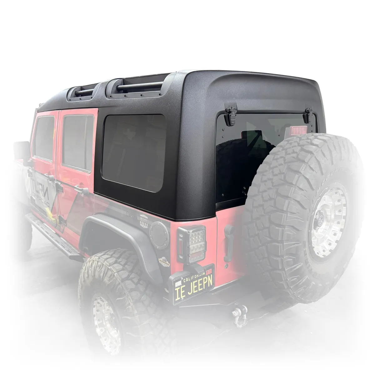 Turn Offroad Expedition Safari Style Hardtop w/Overhead Handles - JK 4dr product image