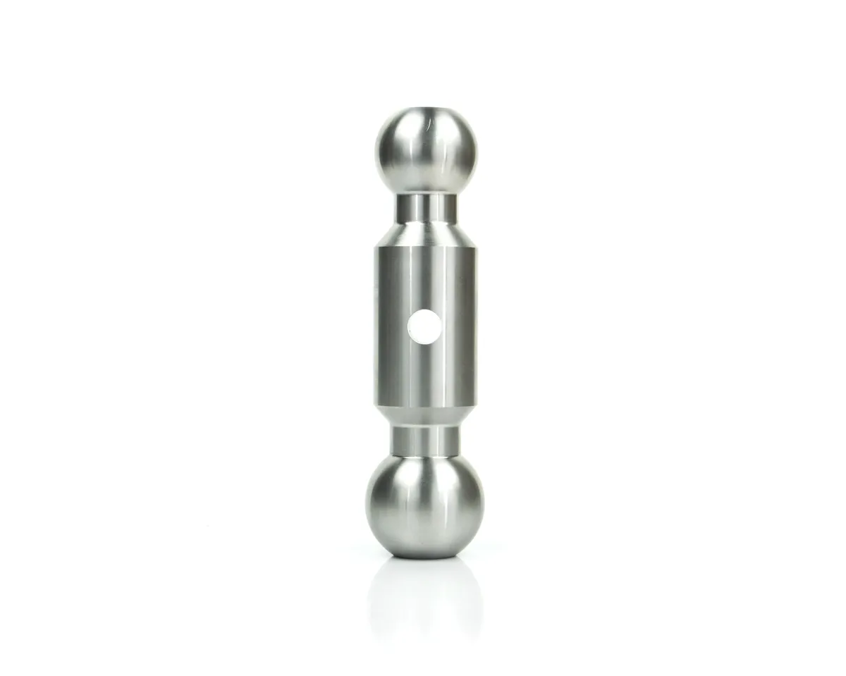Weigh Safe 180 Hitch 17/8inx 2in Stainless Steel Combo Ball (7.5k/10k Gross Tongue Weightrating)