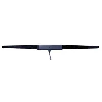Metra Electronics ANTENNAWorks; Amplified Antenna; Glass Mount; Separate AM/FM Amplifiers/Ground Wire/Red LED; 14.5 in. Width; 93 in. Cable Length; Black;