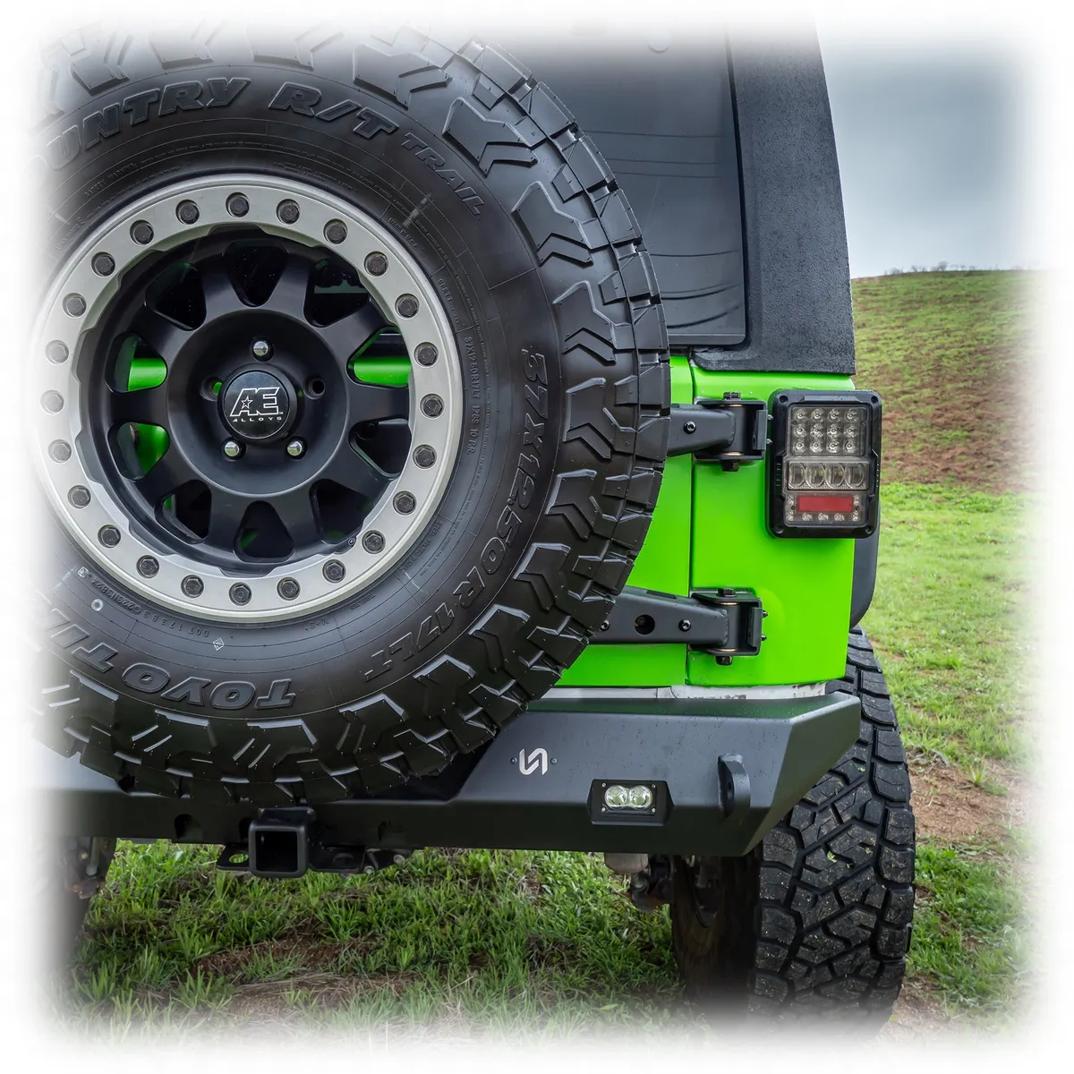 Turn Offroad Tire Carrier and Tailgate Reinforcement - JK product image