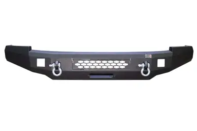 Fishbone Offroad 0713 Silverado 1500 Front Bumper Black Powder Coat Coldrolled Steel