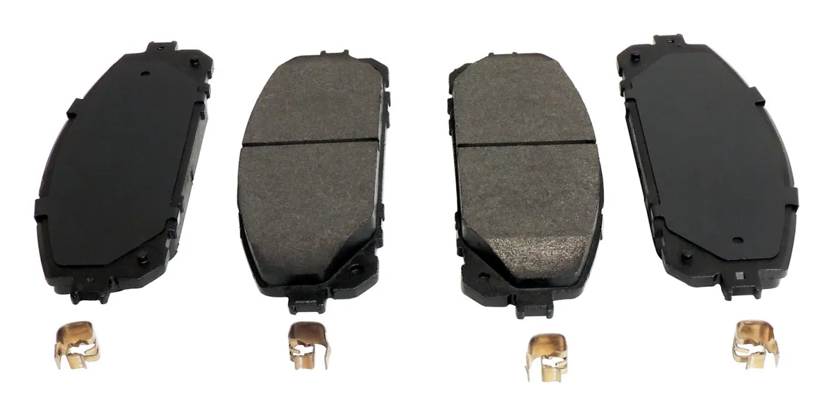 Front Brake Pad Set For 1619 Jeep KL Cherokee w/ Dual Piston Brake Calipers product image