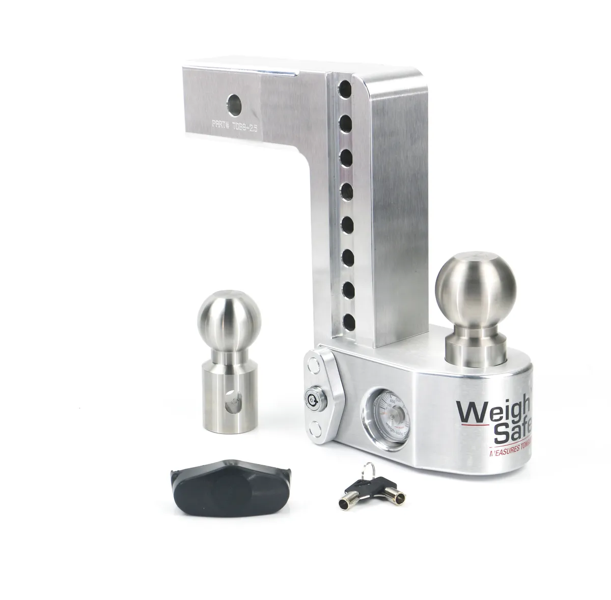 Weigh Safe 8in Drop Hitch w/ 2.5in Shank (8k/14.5k Gtwr) product image