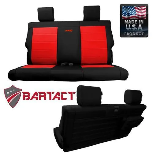 Rear Bench Tactical Seat Cover for Jeep® Wrangler JK 2013-18 2 Door w/ MOLLE | Bartact® product image
